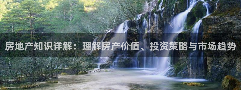 新宝5娱乐平台：房地产知识详解：理解房产价值、投资策略与市场