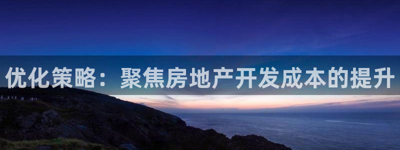 新宝5怎么下载到桌面：优化策略：聚焦房地产开发成本的提升