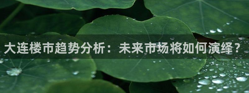 新宝 5测速：大连楼市趋势分析：未来市场将如何演绎？