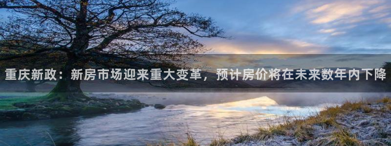 新宝5在哪里：重庆新政：新房市场迎来重大变革，预计房价将在未