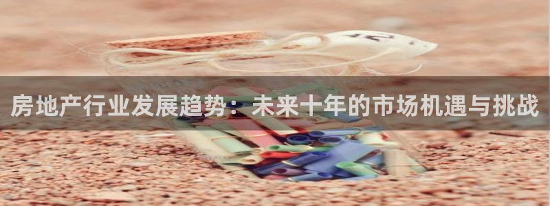 新宝b2O5O5O：房地产行业发展趋势：未来十年的市场机遇与