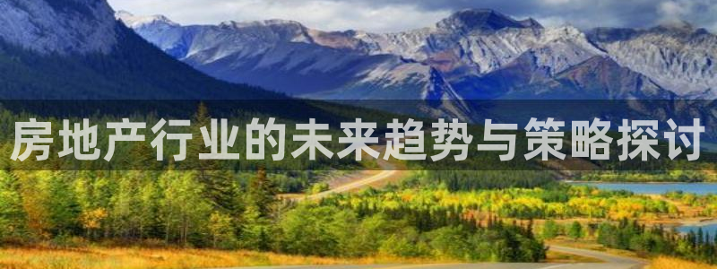 新宝5卫74OOO5：房地产行业的未来趋势与策略探讨