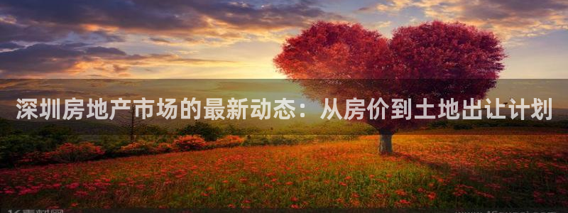 新宝5客户端登录：深圳房地产市场的最新动态：从房价到土地出让